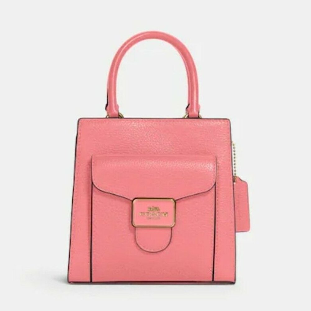 Coach Mini Pepper Crossbody C6778 Pink color. NWT $328